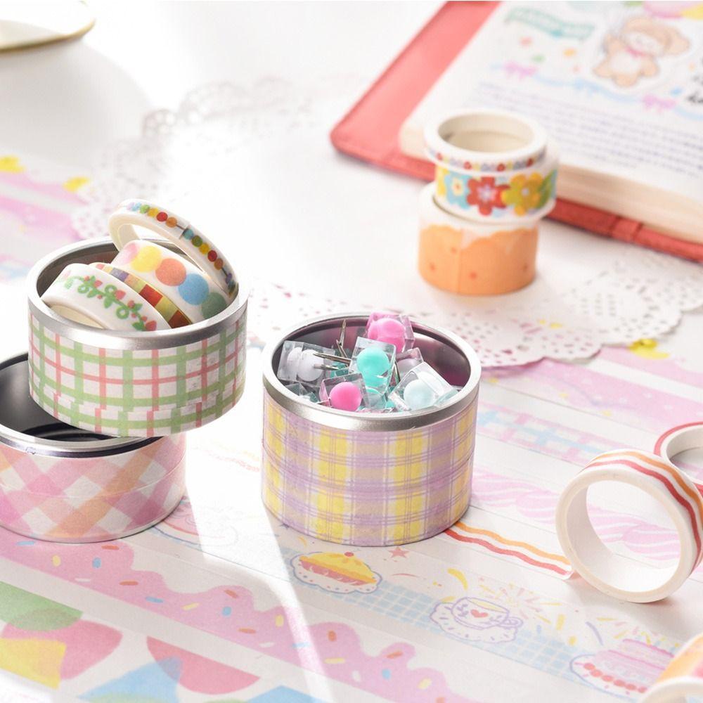 Nanas 20roll/Set Washi Tape Simple Hand Akun Bahan Scrapbook Stiker Vintage DIY