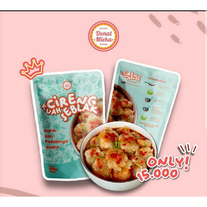 

Cireng kuah seblak/Cireng kuah donatmieku