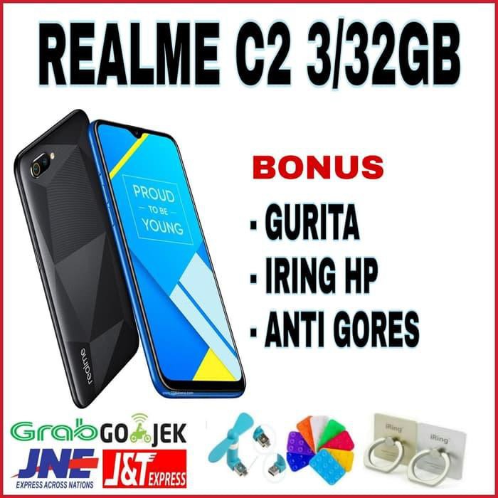 [33] REALME C2 3GB RAM + 32GB ROM NEW - Handphone / Phone / HP