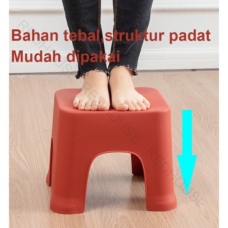 bangku jongkok plastik/kursi jongkok /dingklik warna pastel/kursi multifungsi papan jongkok bangku kursi pendek