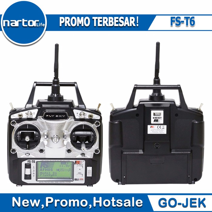 Flysky FS T6 6ch Transmitter RC Tx Rx Remote Control