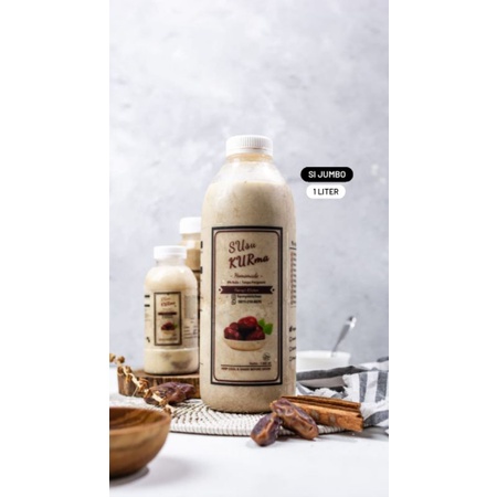 Susu Kurma 1 Liter (Varian Original) untuk Imun Booster dan Asi Booster by Fanny's Kitchen