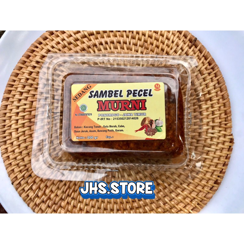 

Sambel Pecel Murni Khas Ponorogo