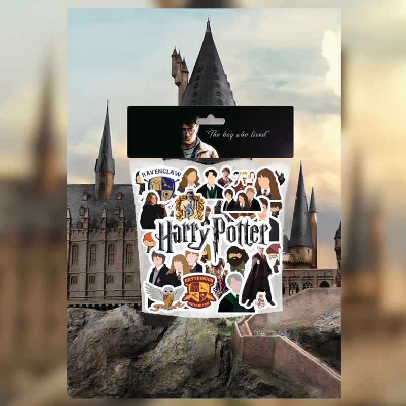 

[ 28 PCS STICKERS ] Stickers Harry Potter untuk laptop, hp, dll sudah di cutting