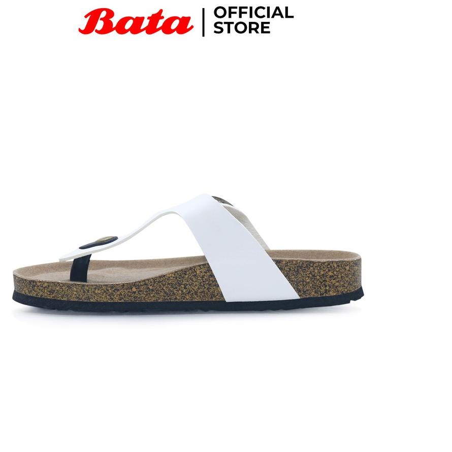 Tiktok Sell✨ Bata Sandal Wanita Athena White - 5711194 Promo Hari Ini/STAR/〖Bisa COD〗/【Promo Hari In