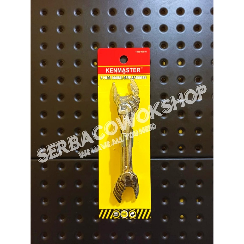 Kenmaster Kunci Pas Set 8 Pcs 6x7 - 20x22 mm Termurah Berkualitas