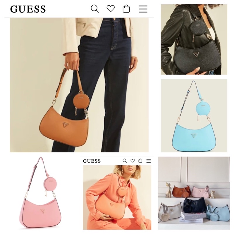 GUESS ALEXIE SHOULDER BAG