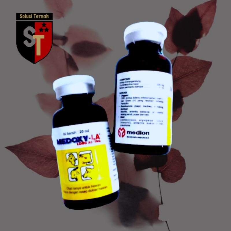 Medoxy LA 20 ml Antibiotik Ayam Bebek Sapi