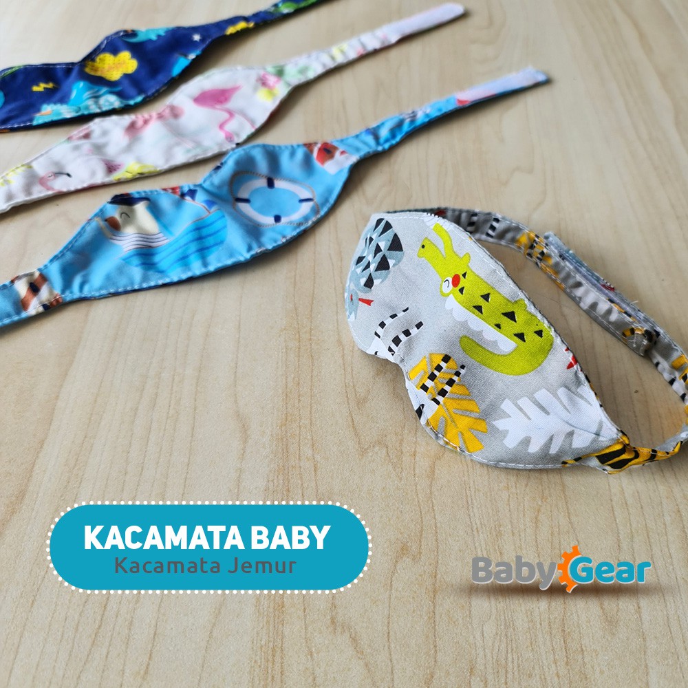 Kacamata Bayi Penutup Mata Bayi Anti Silau Kacamata Jemur