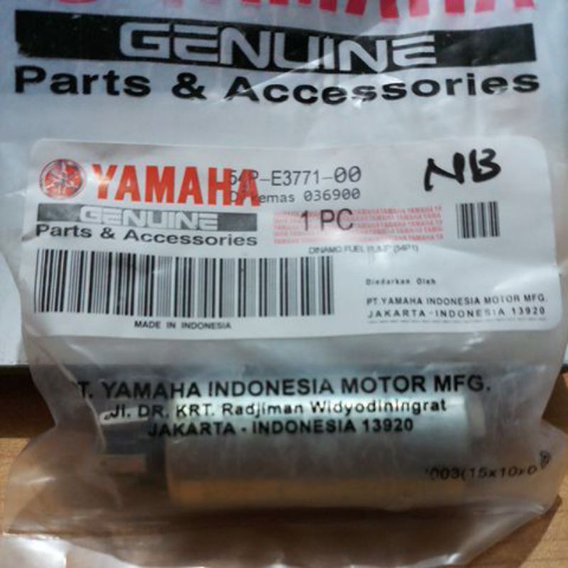 Dinamo pompa injeksi rotak Mio J Mio M3