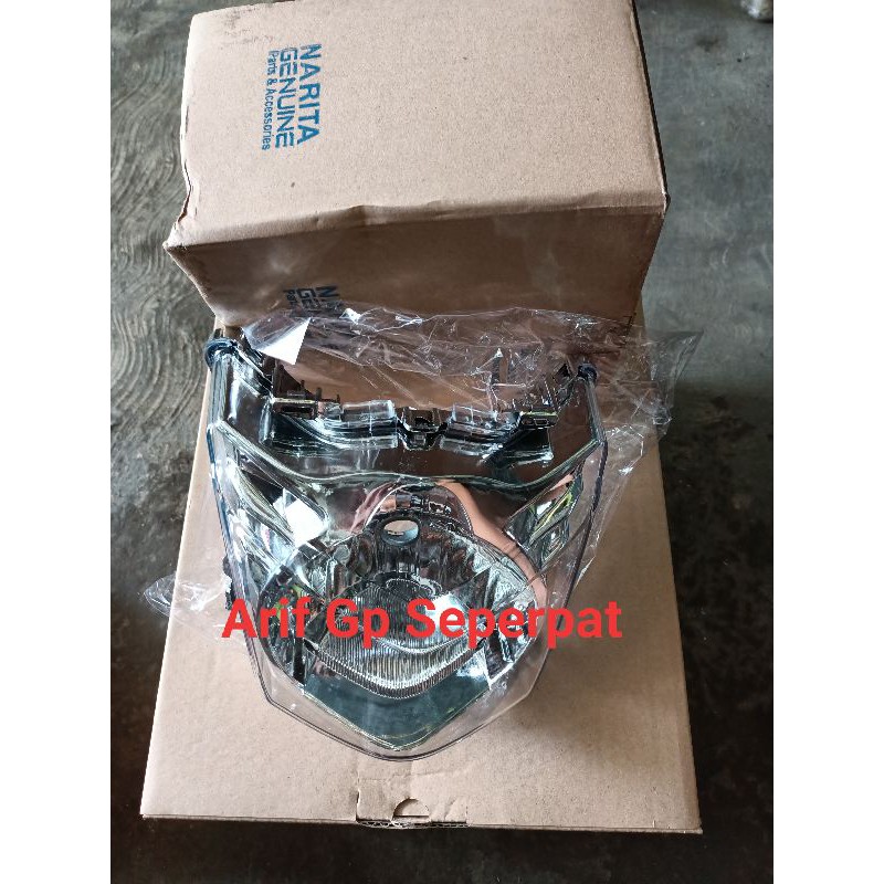 reflektor honda beat karbu lampu depan headlamp beat karbu 2008-2010 (BAYAR