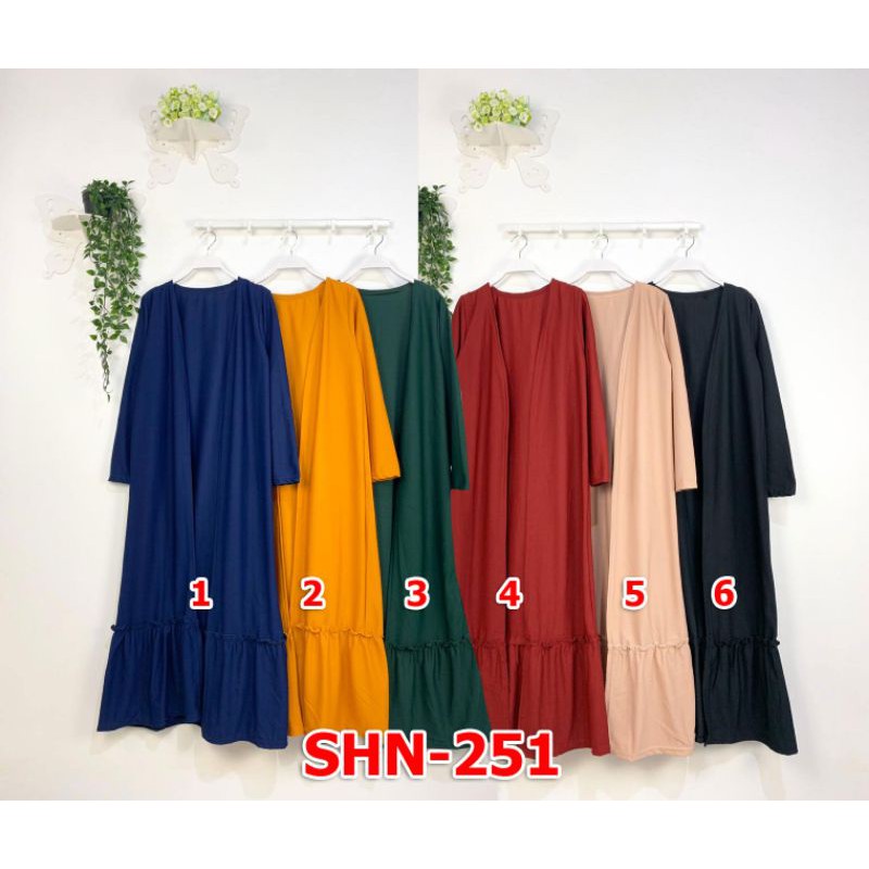 Long Outer Cardigan Panjang Fashion Wanita Termurah SHN251