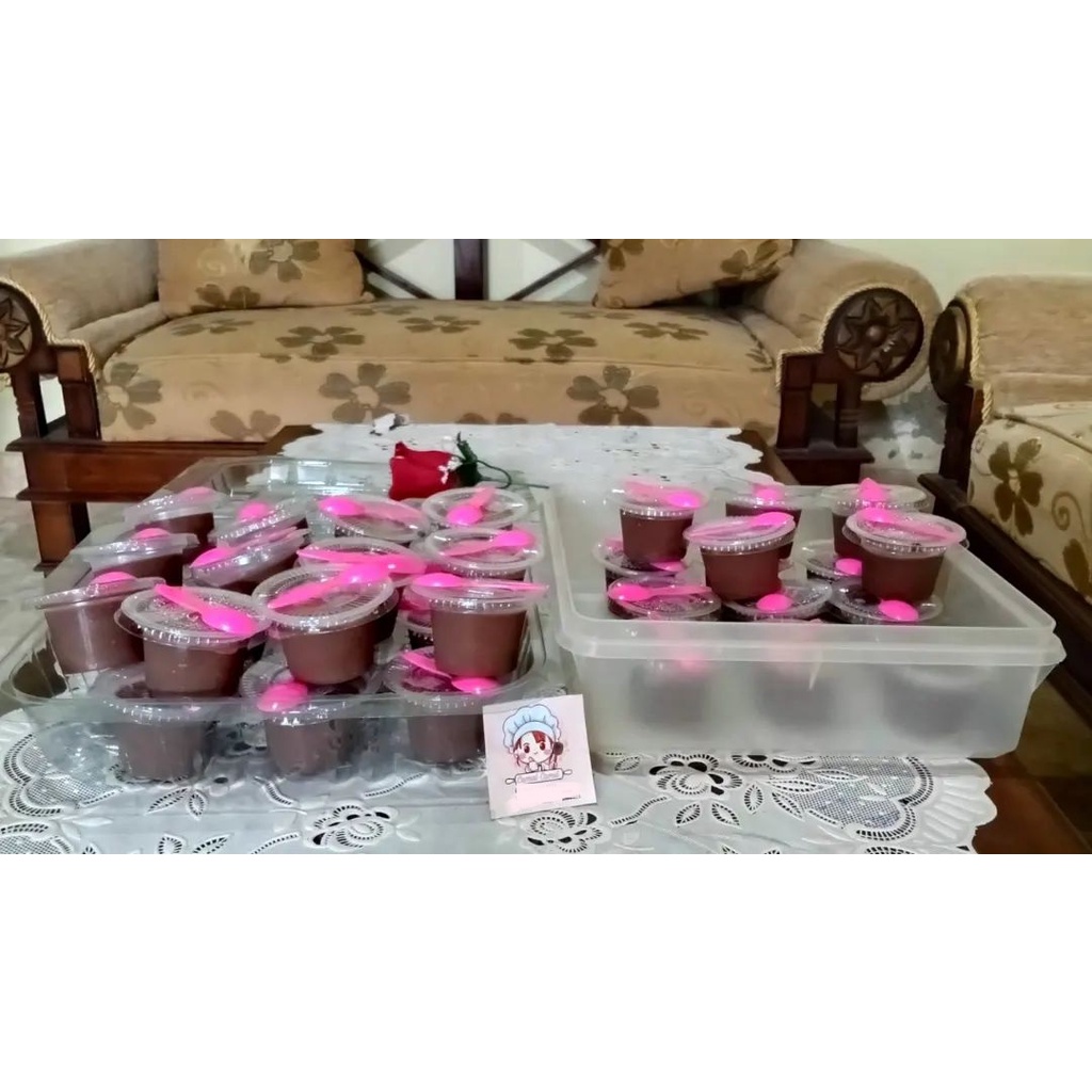 

Puding Agar-agar Coklat isi 10