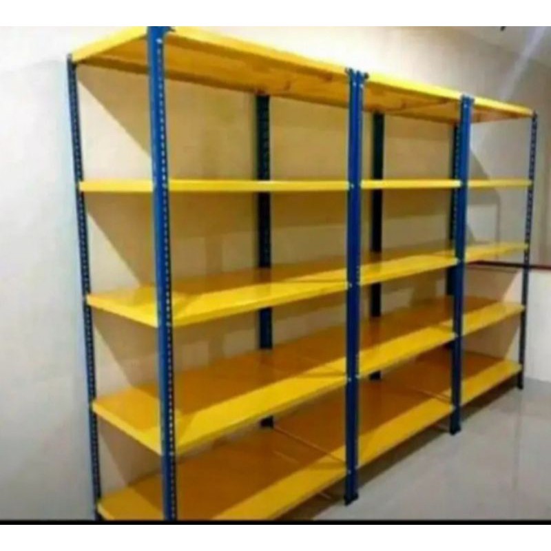 rak besi siku lubang 5 susun 50x100x200