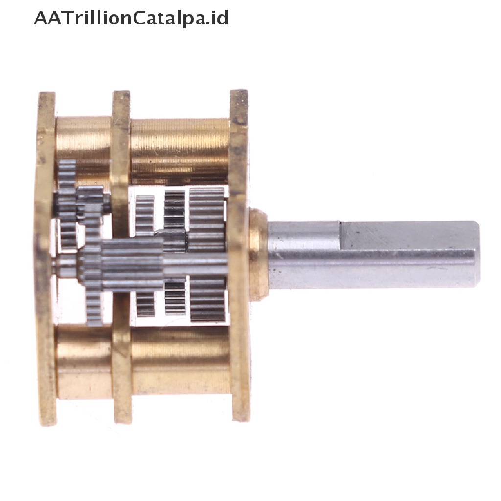 Aatrillioncatalpa 5pcs N20 gearbox Pengurang Getaran Bahan metal DIY N20