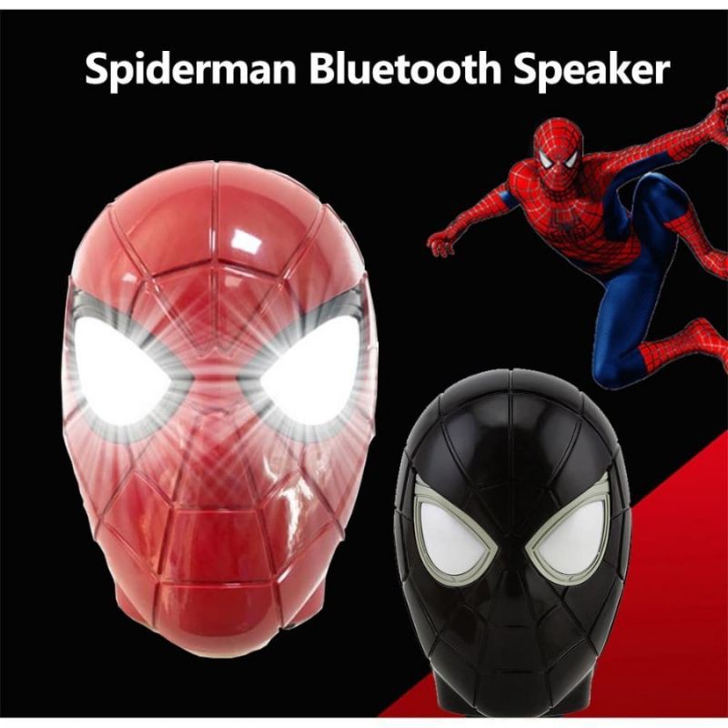 Speaker Bluetooth Super Hero Led Mega Bass Fashion Speaker