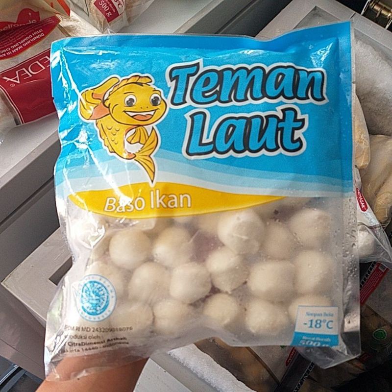 

Cedea bakso ikan/ fish ball isi 50 teman laut (500gr)