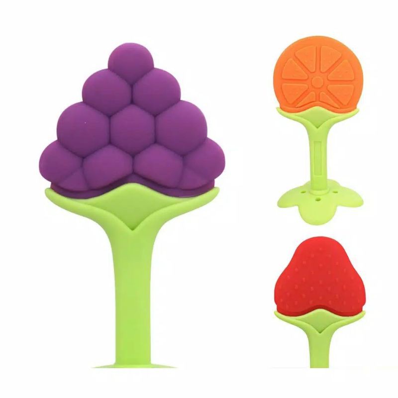 COD peralatan mpasi bayi (sendok /slaber /empeng buah/gigitan bayi)-gigitan