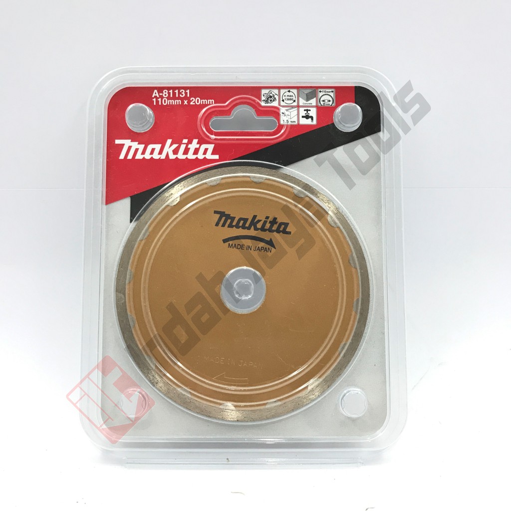 MAKITA A-81131 Diamond Wheel 4 Inch Wet JAPAN - Mata Potong Keramik Basah Jepang