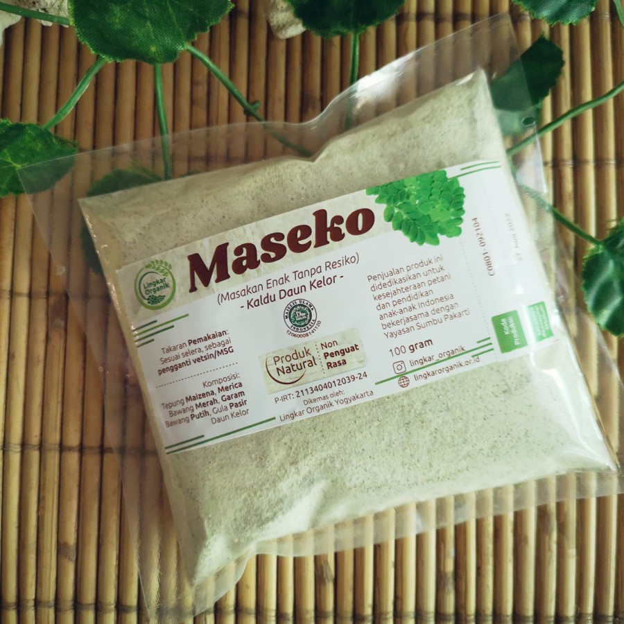 

Maseko Kaldu Daun Kelor Lingkar Organik - MPASI - Kaldu Sehat non MSG