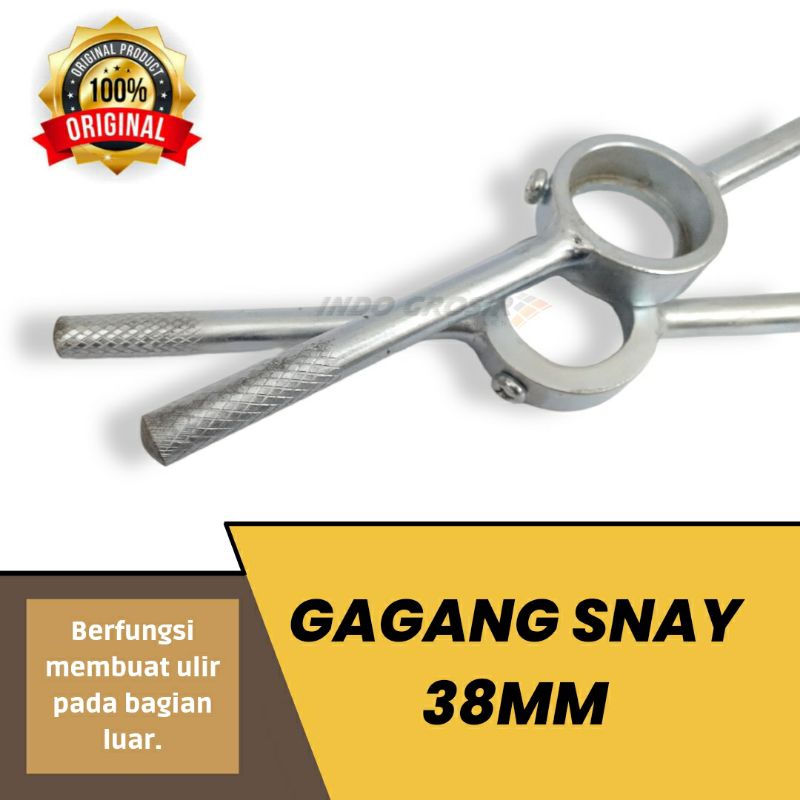 Gagang Snay 38mm Kepala Senai Pembuat Ulir Baut Murah