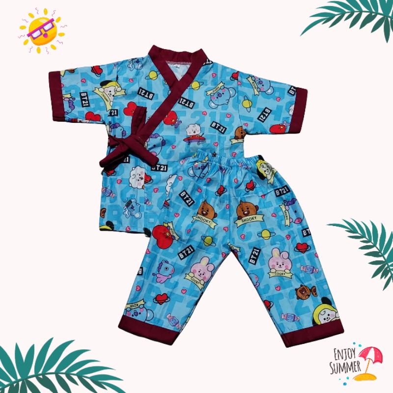 Setelan KIMONO ANAK  1-5 tahun