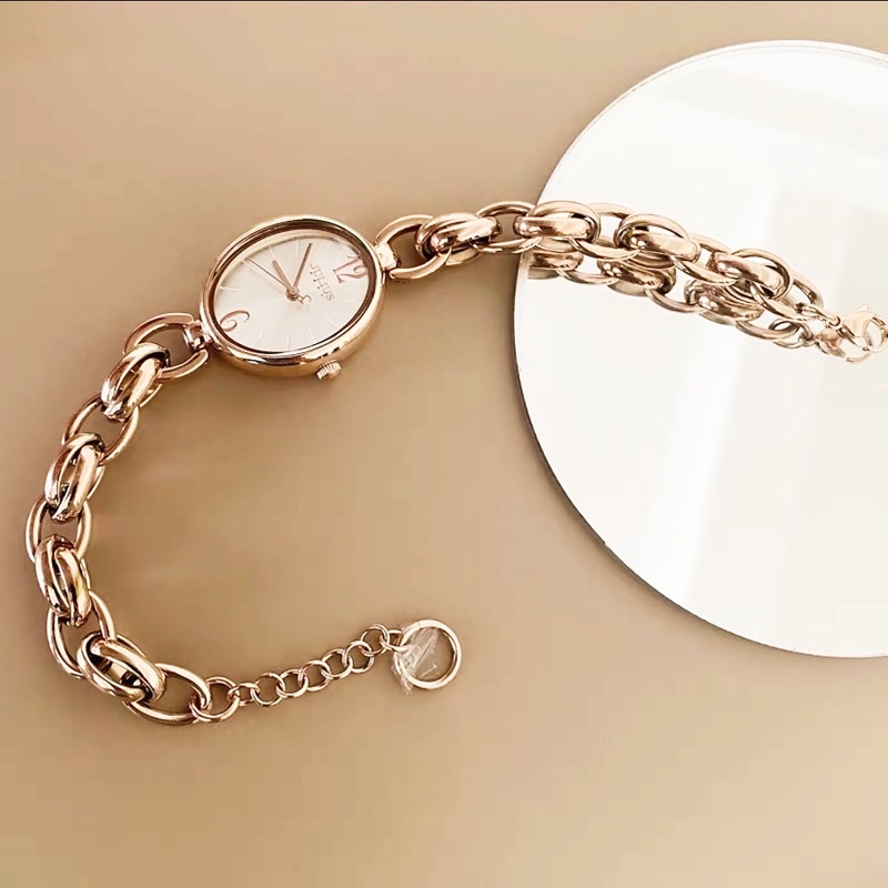 JULIUS JA-1258 Jam Korea Gelang Rantai Original