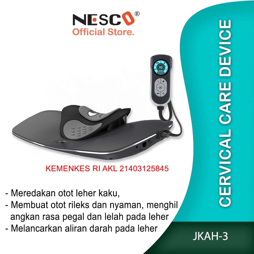 Alat Terapi Leher / Cervical Care Device JKAH-3, menyembuhkan saraf terjepit