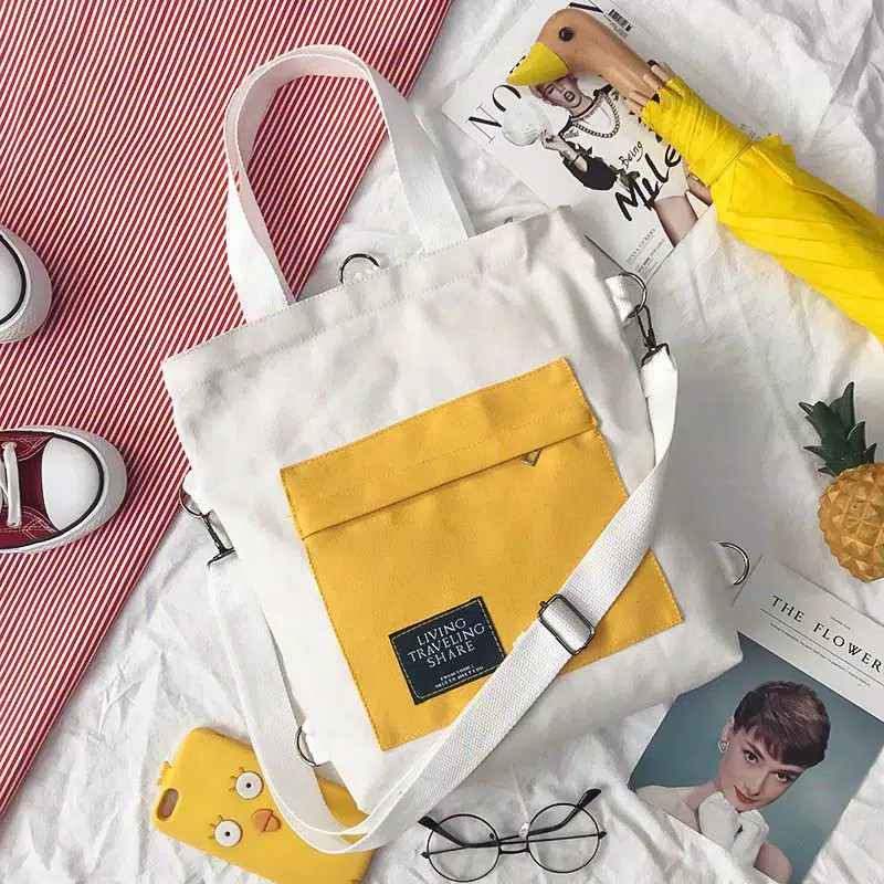 TOTEBAGS KPOP TOTE 3 IN 1 BISA RANSEL BISA SLEMPANG BISA JINJING TAS FASHION PRIA WANITA TAS SEKOLAH TAS KULIAH TAS TRAVELING TER;ARIS TAS PRIA WANITA MURAH TOTE KOREA