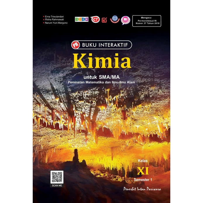 Buku LKS/PR Interaktif SMA kelas 11, XI semester 1 Intan Pariwara (Kur 2013 revisi) TH 2021/2022-Kimia