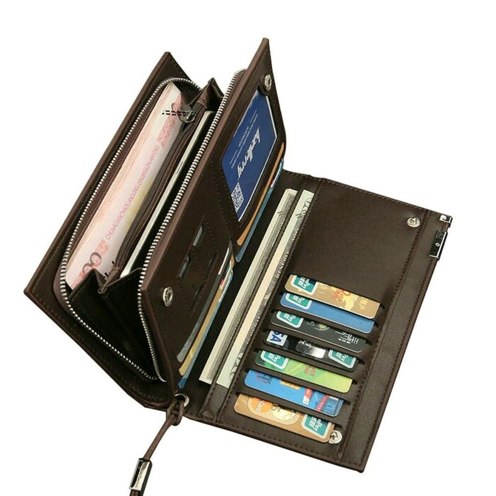 Baellerry Dompet Premium Pria Wanita Panjang