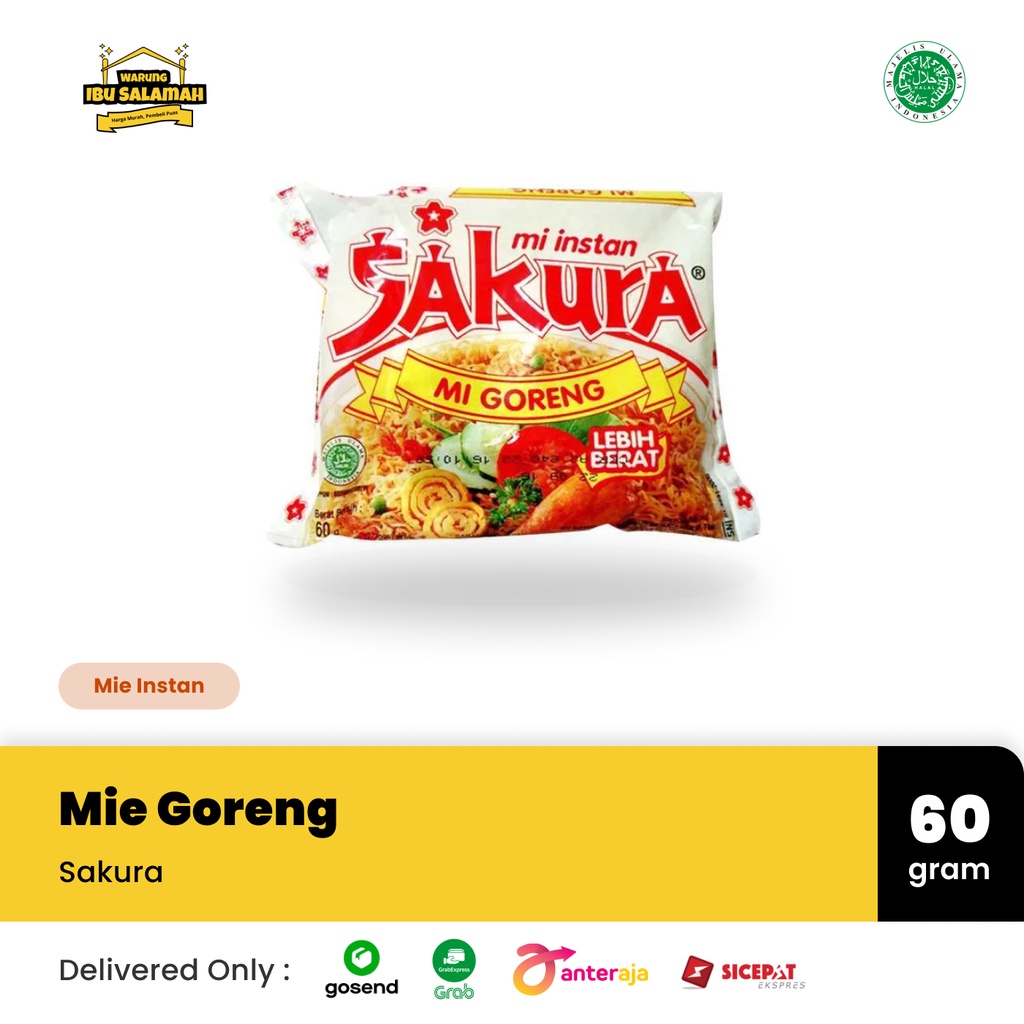 

Mie Goreng Sakura [1 pcs/pack] - MIE INSTANT