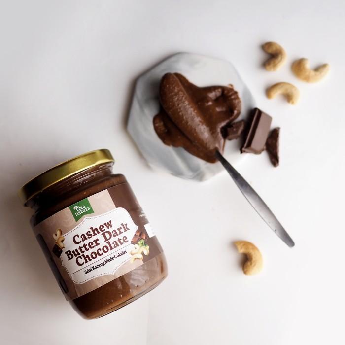 

Selai Tree Natura Cashew Butter Dark Chocolate 225 Gr (Selai Kacang Mede)