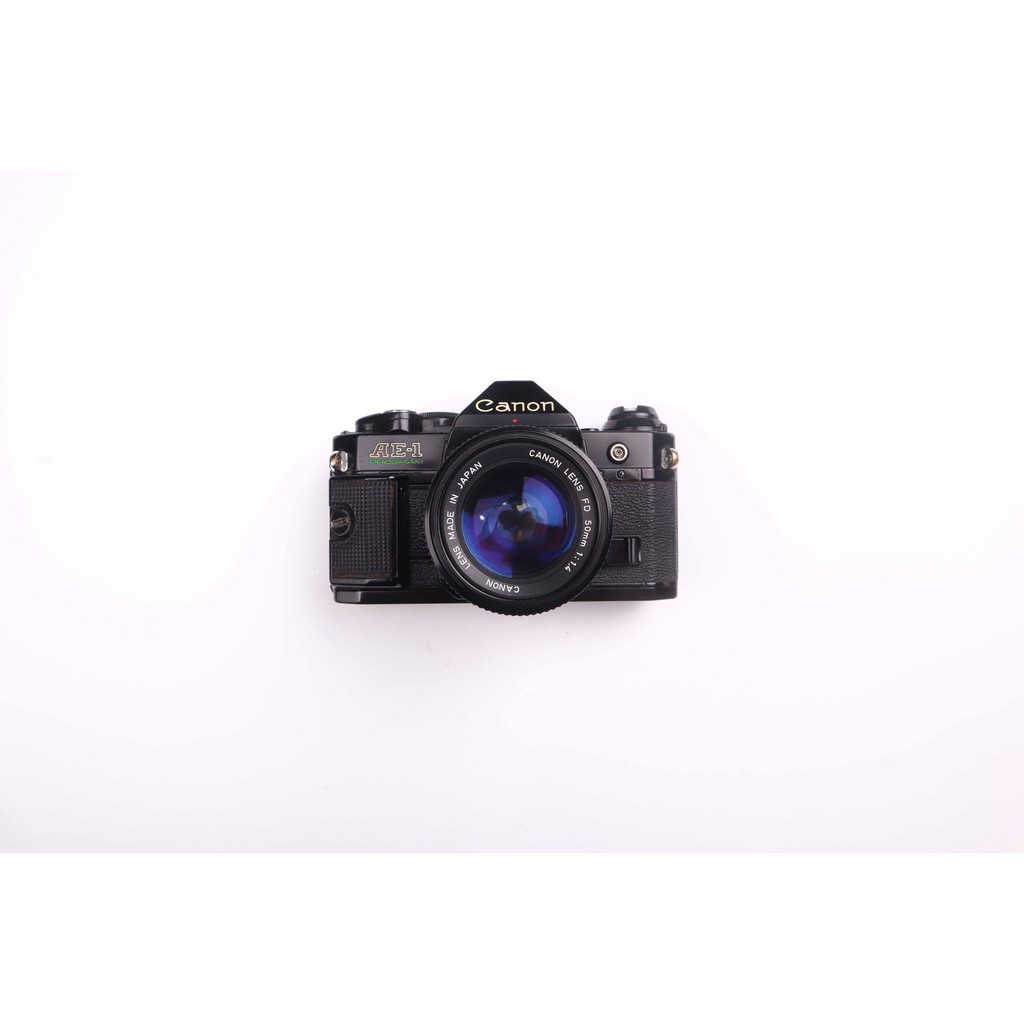 Kamera Analog SLR Canon AE-1 Program Black Near Mint 