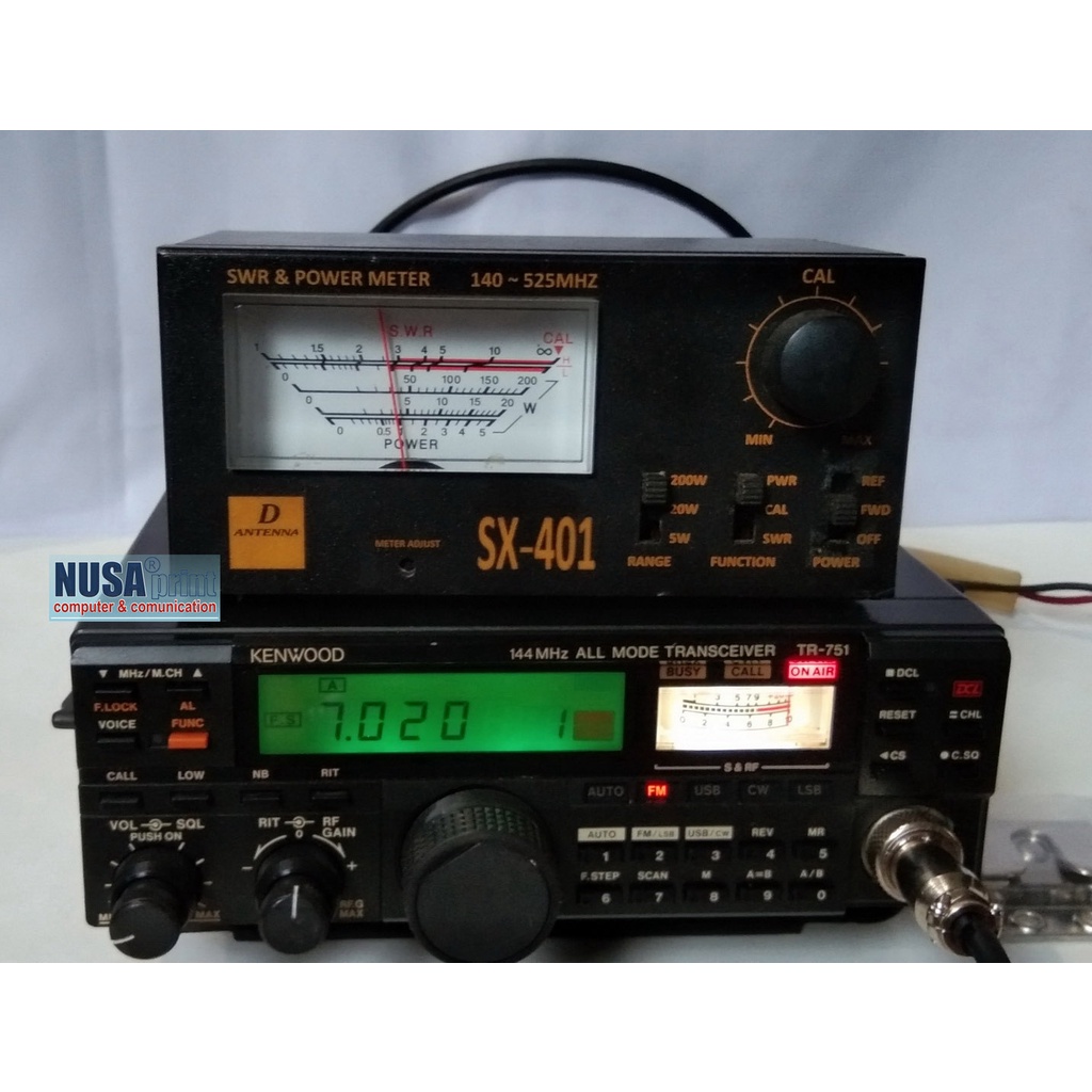 RIG Kenwood TR 751 VHF Radio Legend - Jadul - Item Colector