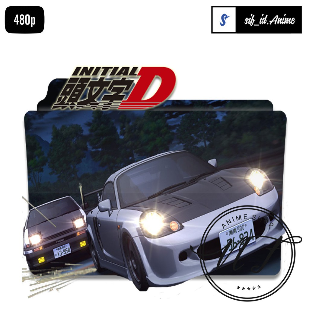 Dvd Anime Initial D All Stage Sub Indo Shopee Indonesia