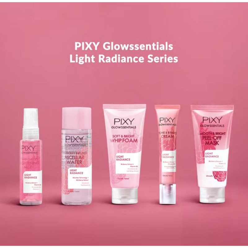 PROMO PIXY GLOWSSENTIALS LIGHT RADIANCE MULBERRY PINK/PIXY