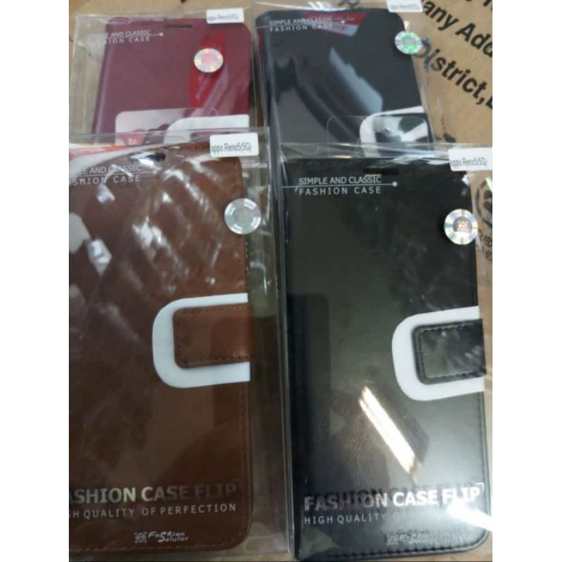 LEATHER CASE OPPO RENO 5