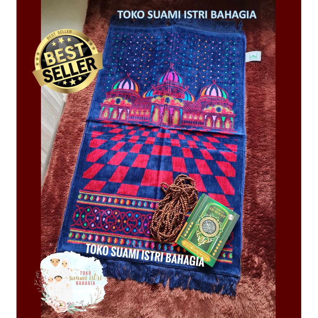 Sajadah Mirza Premium Grade A 70 x 110 Cm Turki Tebal Halus Dewasa