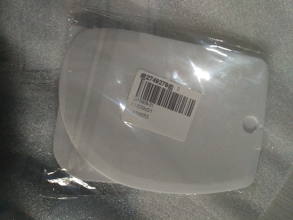 3pcs/set Scraper Dengan Gerigi Asimetris Untuk Penghias Buttercream / Icing Kue