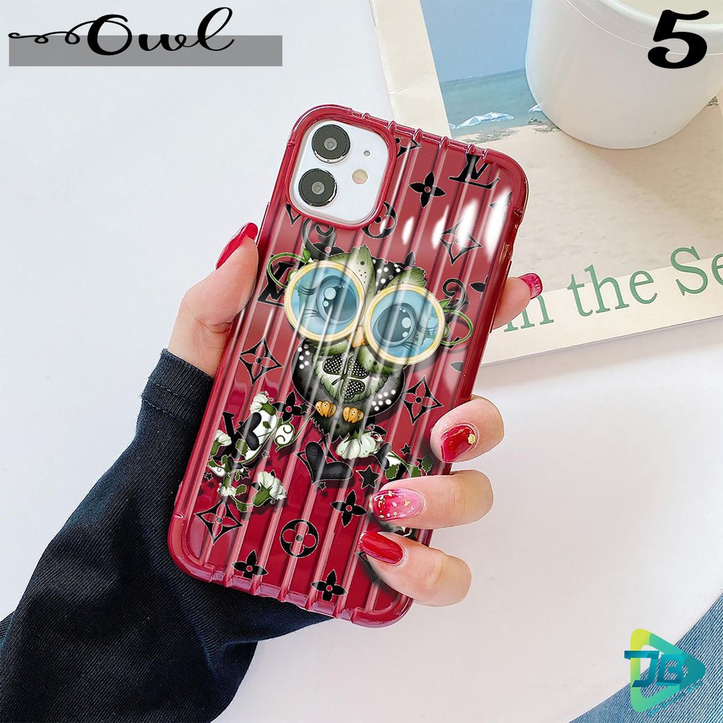 Softcase OWL iphone 6 6g 6g+ 7g 7g+ 8 8+ x xs max se 2020 11 12 mini pro max JB2981