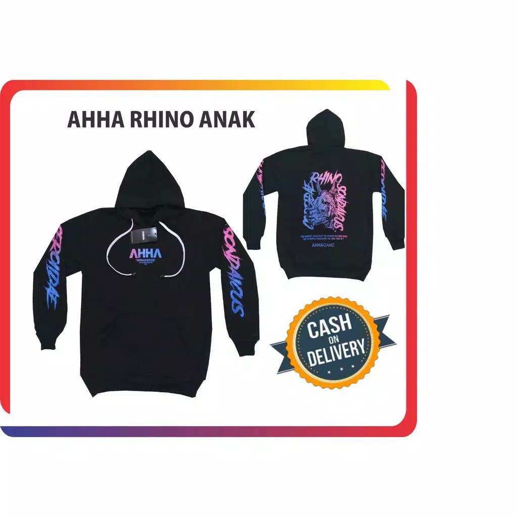 Sweater Jaket AHHA kids / Hoodie AHHA Rhino Kids