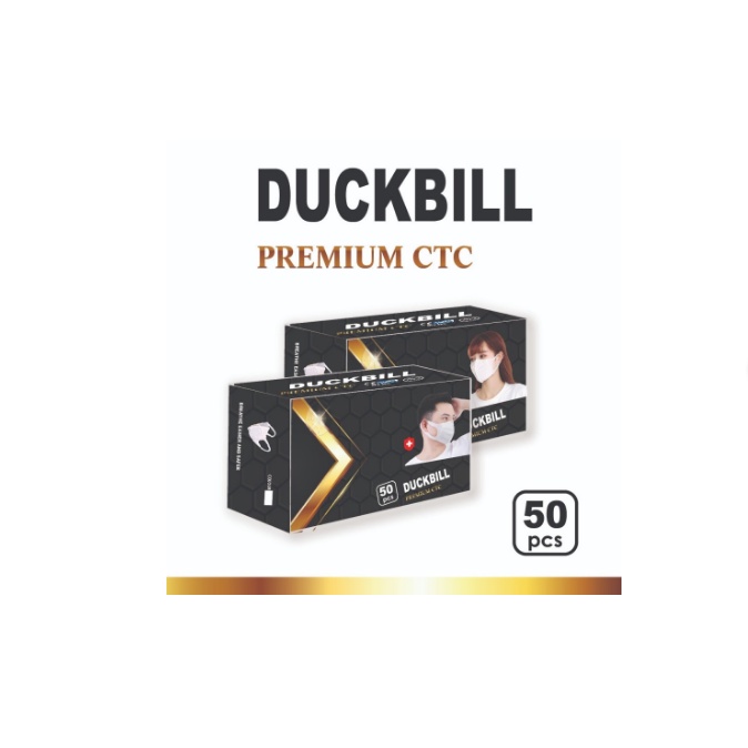 Masker Duckbill CTC Dewasa Masker Duck Bill Surgical Mask 95% CE Bnpb