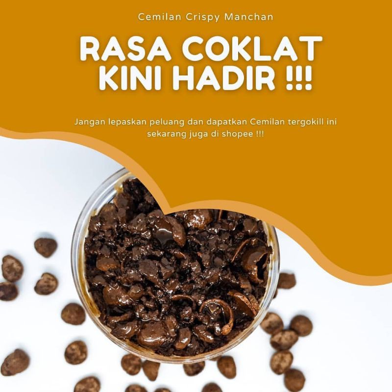 

Crispy Manchan (versi wadah 300gr)