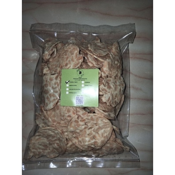 

tempe goreng kering 185 gr #kriuk#cemilan#kripik tempe#tempe goreng#kripik tempat gurih