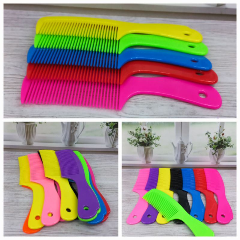 Sisir Rambut Isi 12Pcs Sisir Warna 20Cm Produk Marcella Grosir