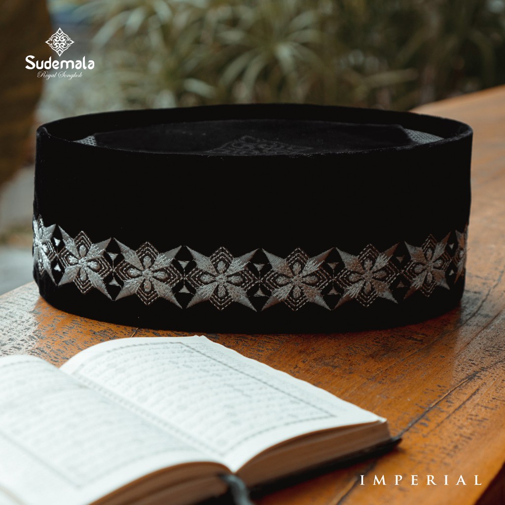 SONGKOK BORDIR IMPERIAL SUDEMALA BI 758 / KOPYAH/ PECI