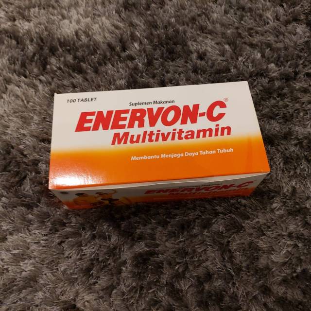 Enervon C 100 box 4x25strip multivitamin vitamin C 500mg