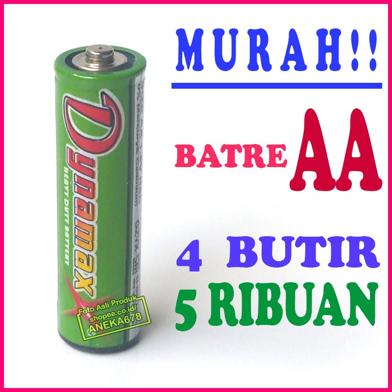 AA DYNAMAX BATERAI BATRE MURAH