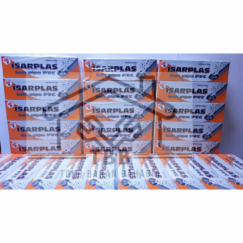 

Lem Pipa/Lem PVC Isarplas 45 gram Tube